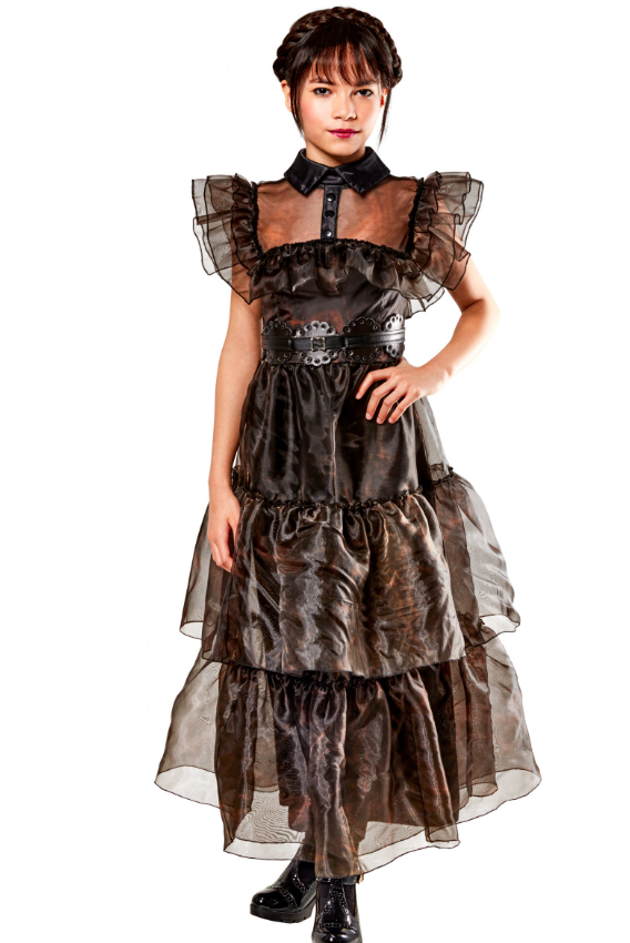 Déguisement robe de bal Mercredi Addams™ enfant