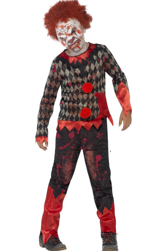 Déguisement zombie clown enfant Halloween
