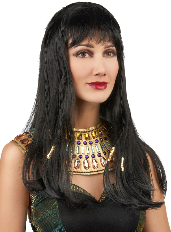 Perruque reine d'Egypte femme