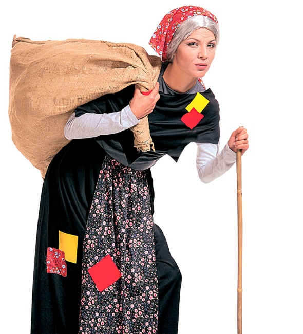 Déguisement sorcière Befana adulte