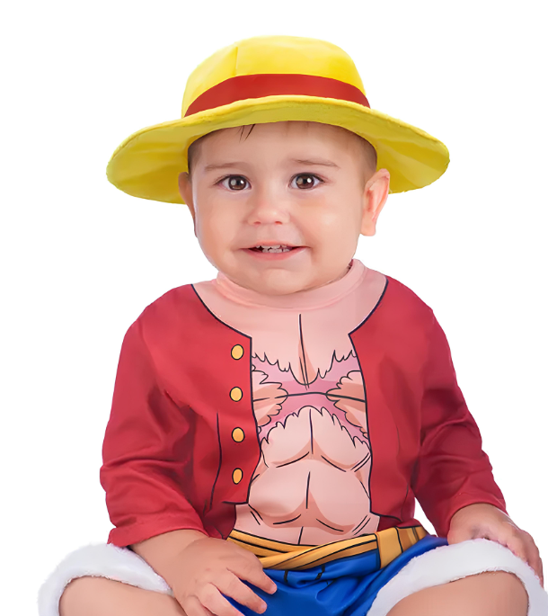 Déguisement Luffy One Piece™ pour bébé