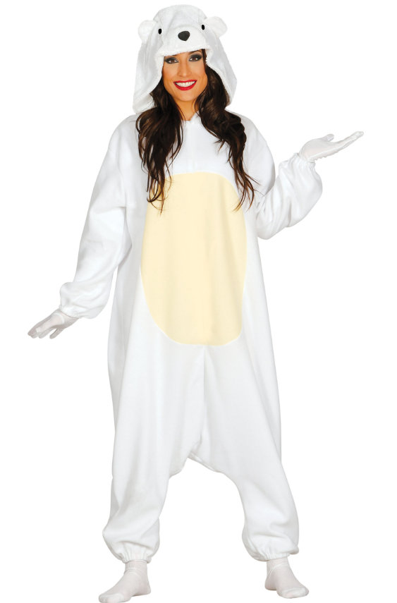 Combinaison ours polaire femme