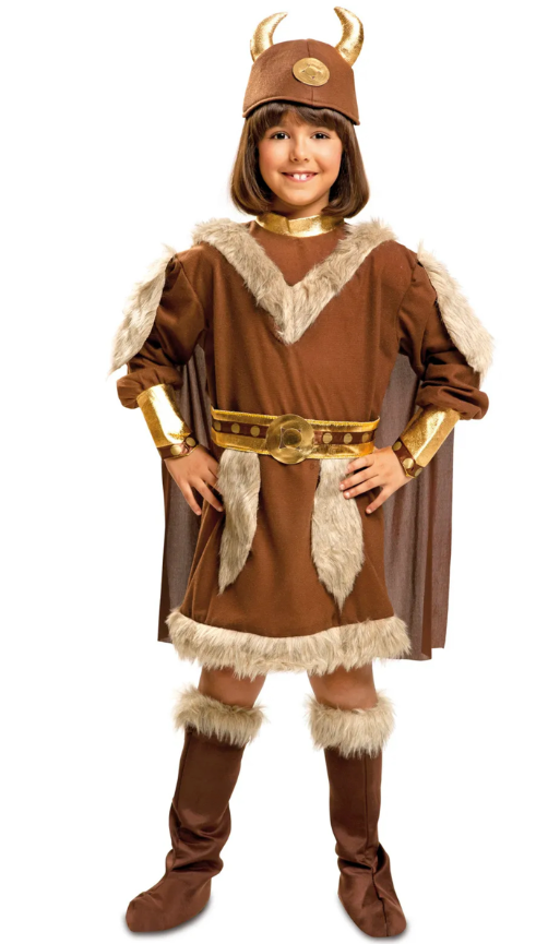 Déguisement viking à fourrure enfant