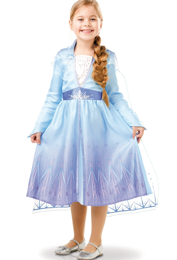 Déguisement classique Elsa La Reine des neiges 2™ fille