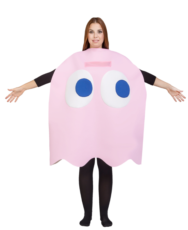 Déguisement Fantôme Pinky - Pac-Man™ adulte