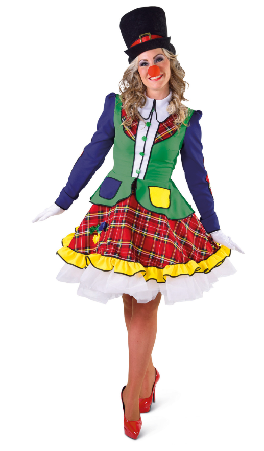 Déguisement de clown femme