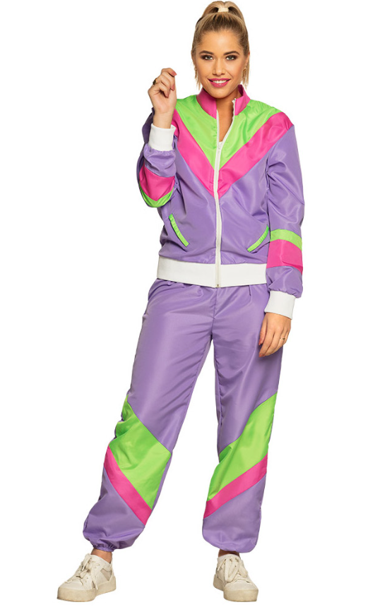 Déguisement jogging rétro femme