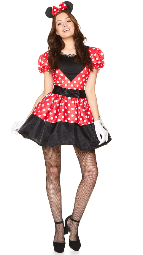 Déguisement Miss Mouse femme