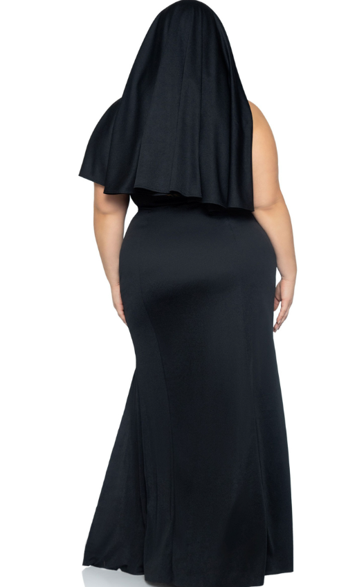 Déguisement nonne sexy grande taille femme
