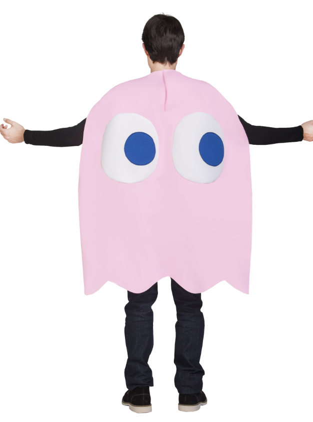 Déguisement Fantôme Pinky - Pac-Man™ adulte