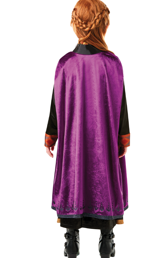 Déguisement luxe Anna La Reine des neiges 2™ fille