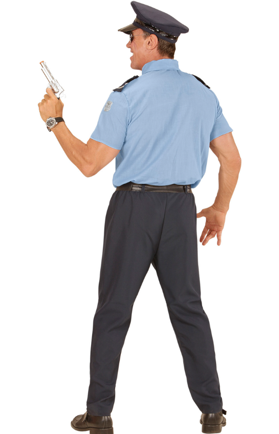 Déguisement policier bleu grande taille adulte
