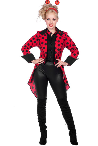 Veste queue de pie coccinelle femme