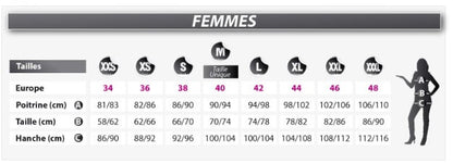 Déguisement aérobic tie and dye multicolore fluo femme