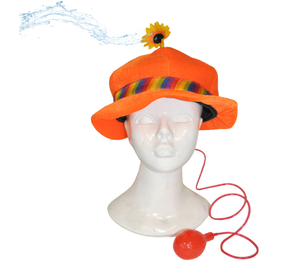 Chapeaux avec pulvérisation