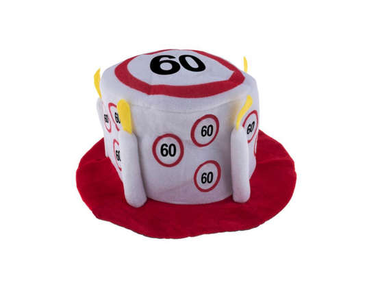 Chapeau d'anniversaire 60 ans