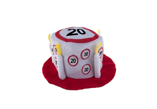 Chapeau d'anniversaire 20 ans