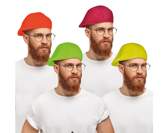 Casquette fluo 4 couleurs