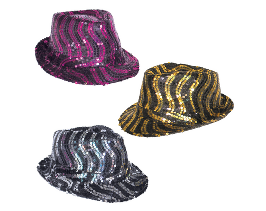 Chapeau à paillettes