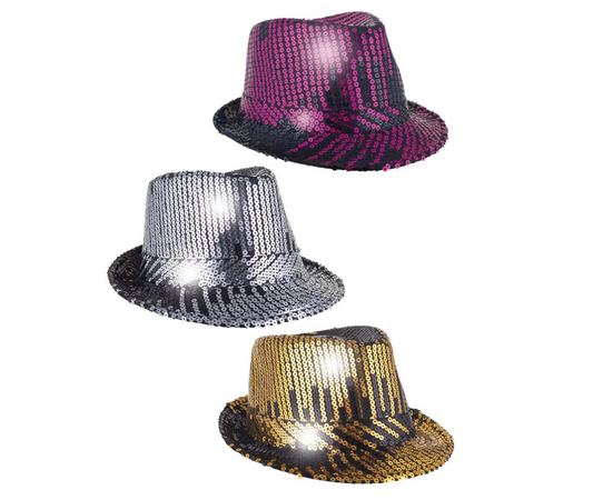 Chapeau à paillettes