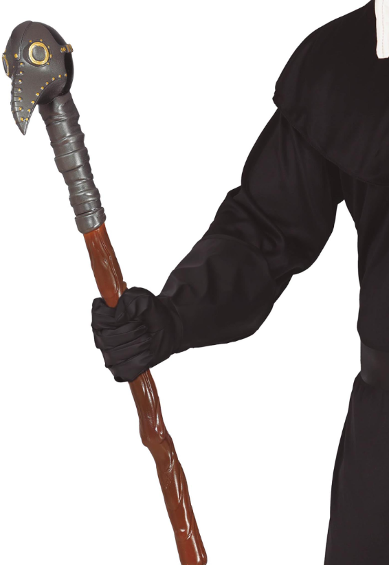 Sceptre médecin de la peste 70 cm