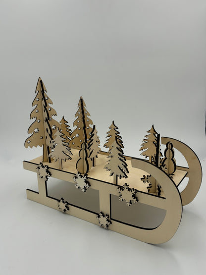 Luge de Noël