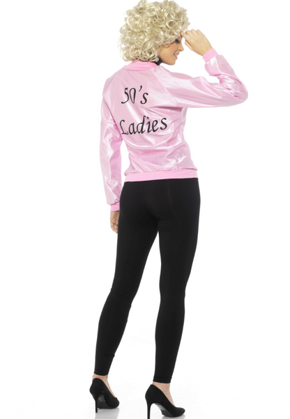 Veste rose années 50 femme