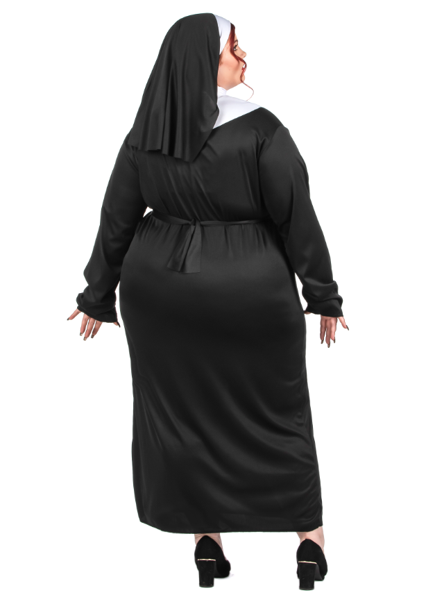 Déguisement grande taille bonne soeur femme