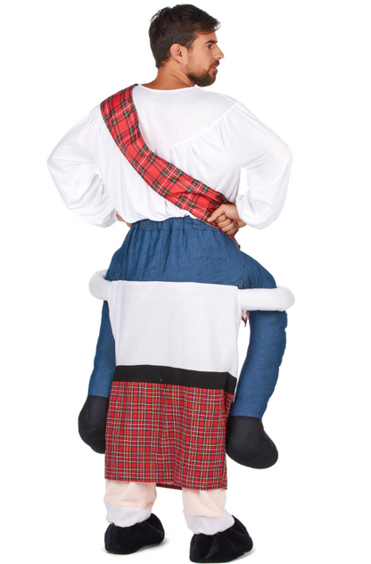 Déguisement homme à dos d'écossais adulte