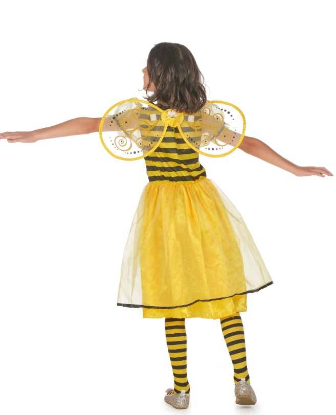 Déguisement abeille tutu avec ailes filles