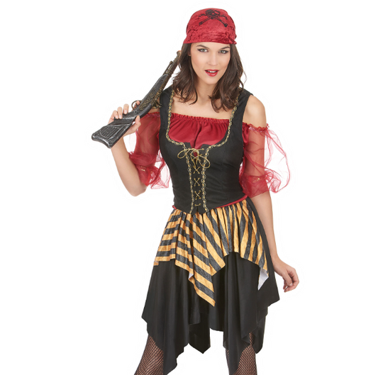Déguisement pirate avec tulle femme