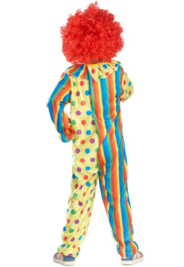 Déguisement clown coloré enfant