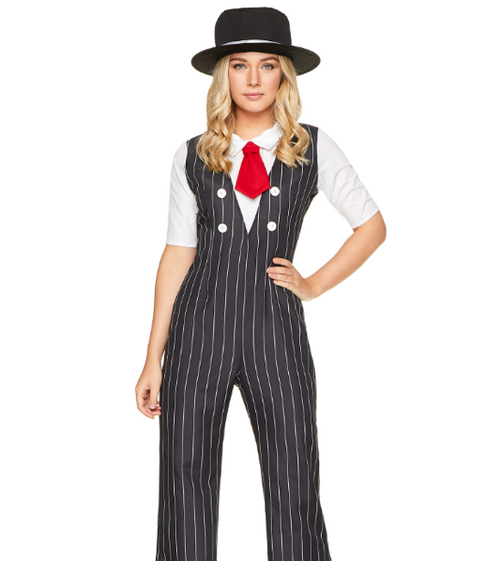 Déguisement gangster mafia femme
