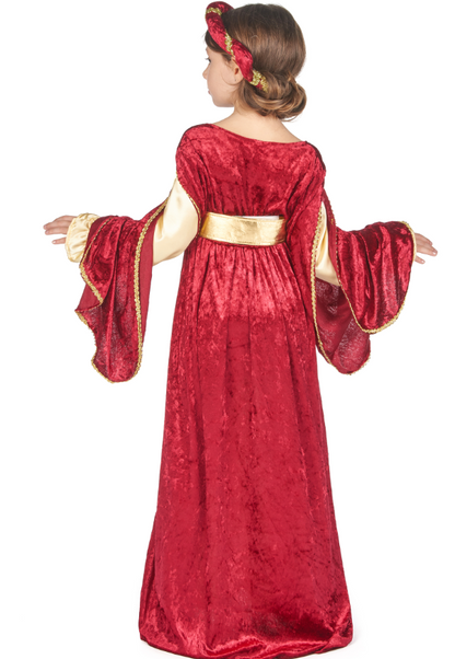 Déguisement médiévale reine fille