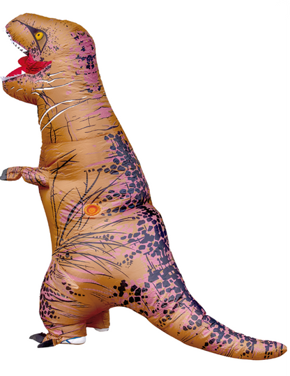 Déguisement T-rex gonflable adulte