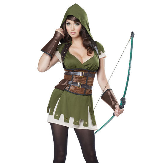 Déguisement archer des bois femme
