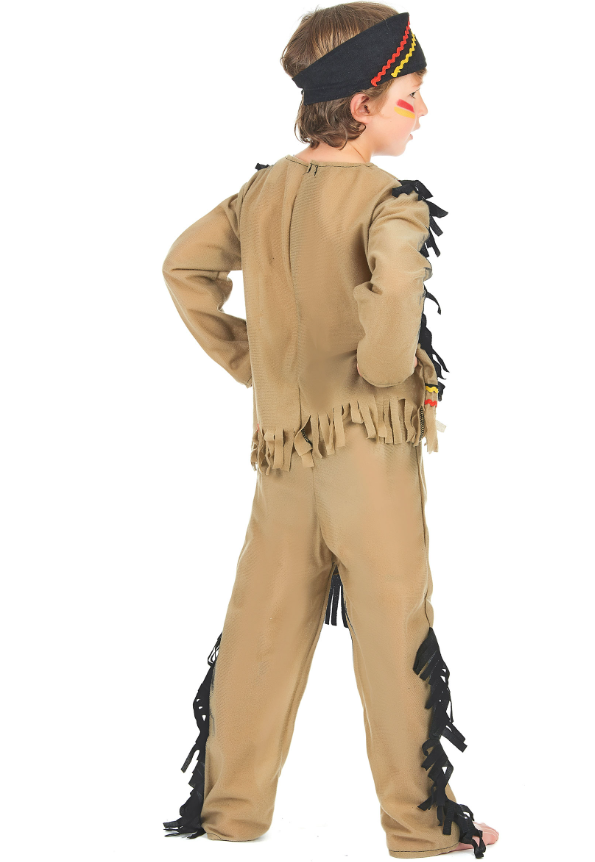 Déguisement indien marron clair garçon