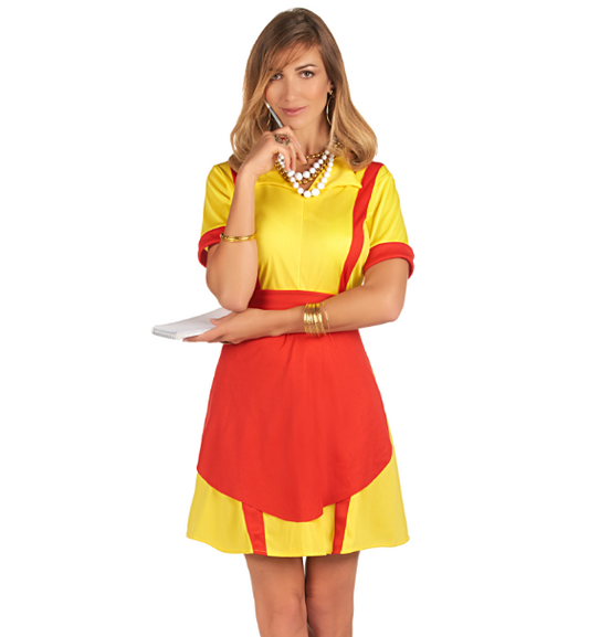 Déguisement serveuse diner US femme
