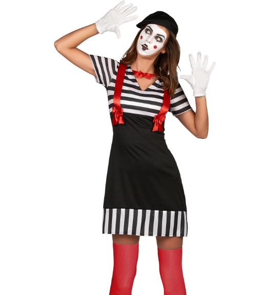 Déguisement mime femme