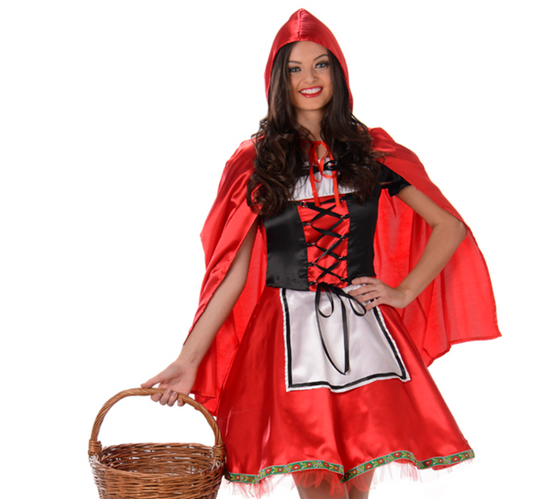 Déguisement chaperon rouge classique femme