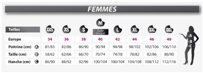 Déguisement sauveteur en mer femme