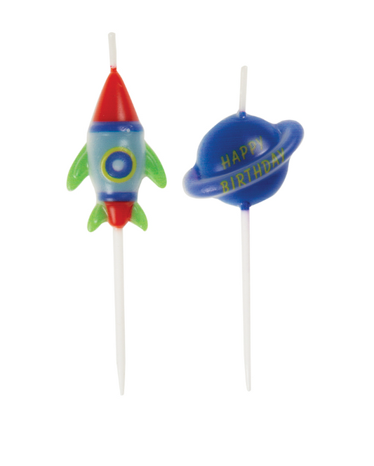 Bougies d'anniversaire univers