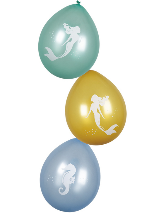 Ballons Sirène Lagune 25 cm