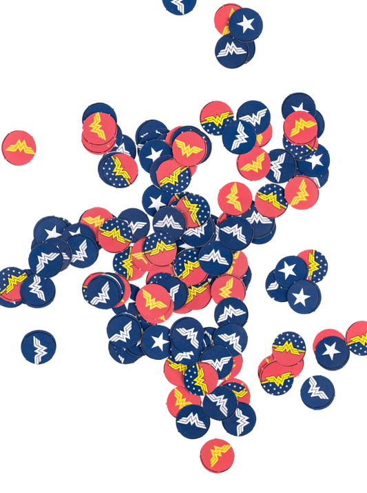 Confettis Wonder Woman™ 2cm 160 pièces