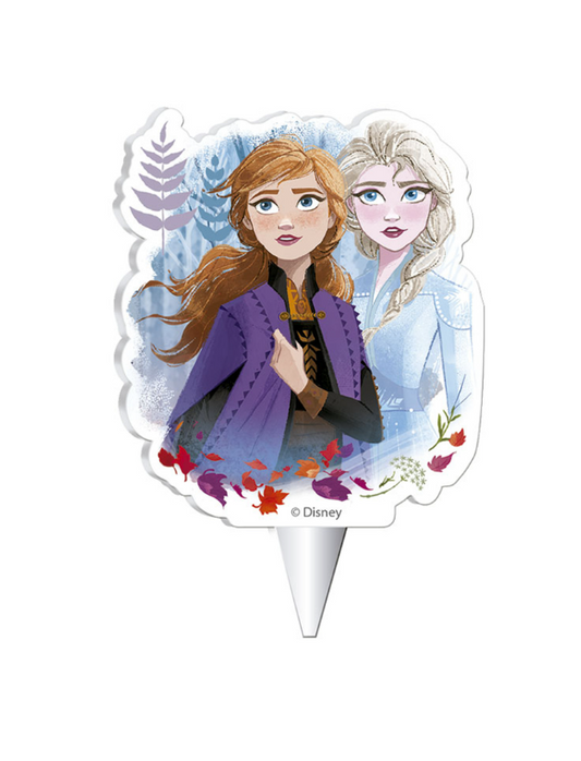 Bougie d'anniversaire La Reine des Neiges 2™ 7,5 cm