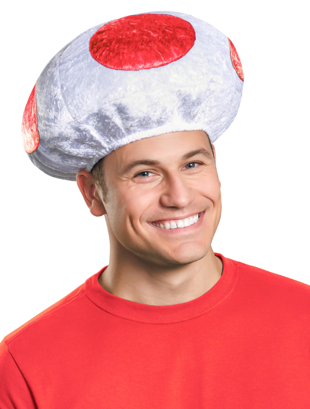 Coiffe champignon Toad Nintendo® Adulte