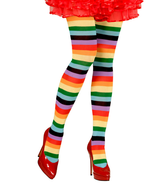 Collants multicolores adulte