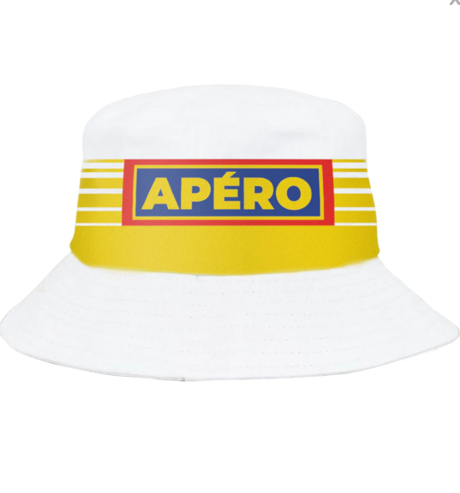 Bob apéro jaune adulte