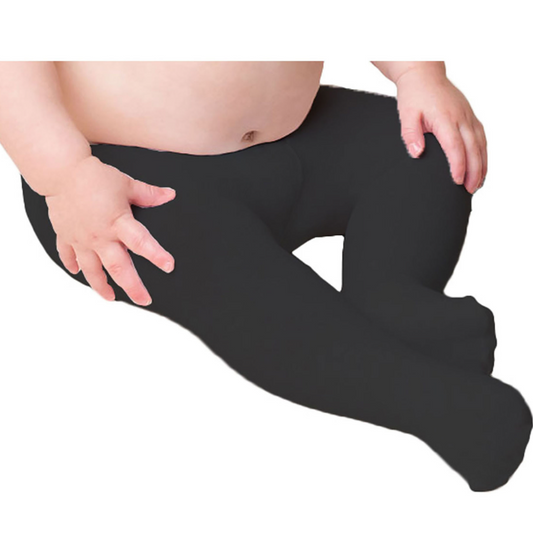 Collants opaques noirs bébé