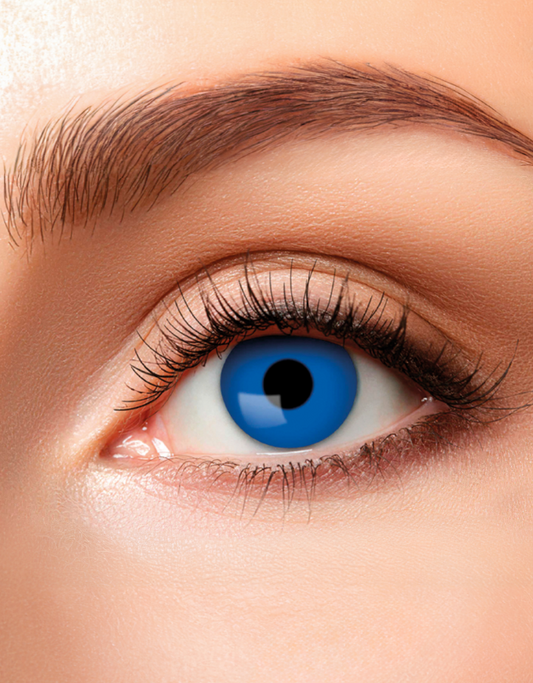 Lentilles fantaisie oeil bleu adulte